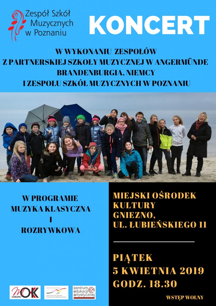 plakat_Koncert ZS Muzycznych w Poznaniu